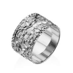 MA534 טבעת נישואין זהב לבן